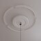 Ekena Millwork 76-in. OD x 68-in. ID x 4-in. W x 7/8-in. P Floral Classic Ceiling Ring Kit CRK37FL - alternate 2
